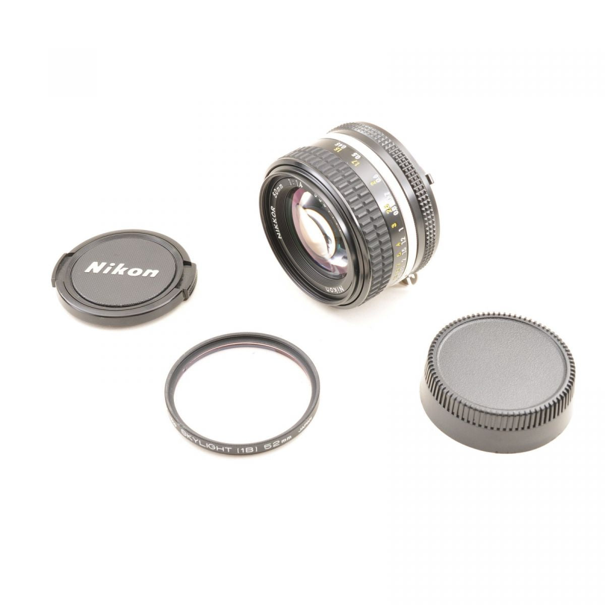 【中古】Nikon AI-S NIKKOR 50mm f/1.4 MF単焦点レンズ