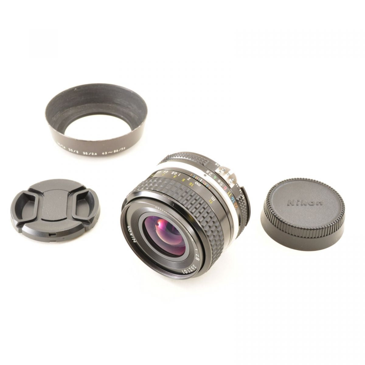 【中古】【 Nikon Ai NIKKOR 35mm f/2.8 広角 MF単焦点レンズ 】 単焦点レンズ ニコン 35mm ai ニッコールレンズ ニコン レンズ 中古 一眼