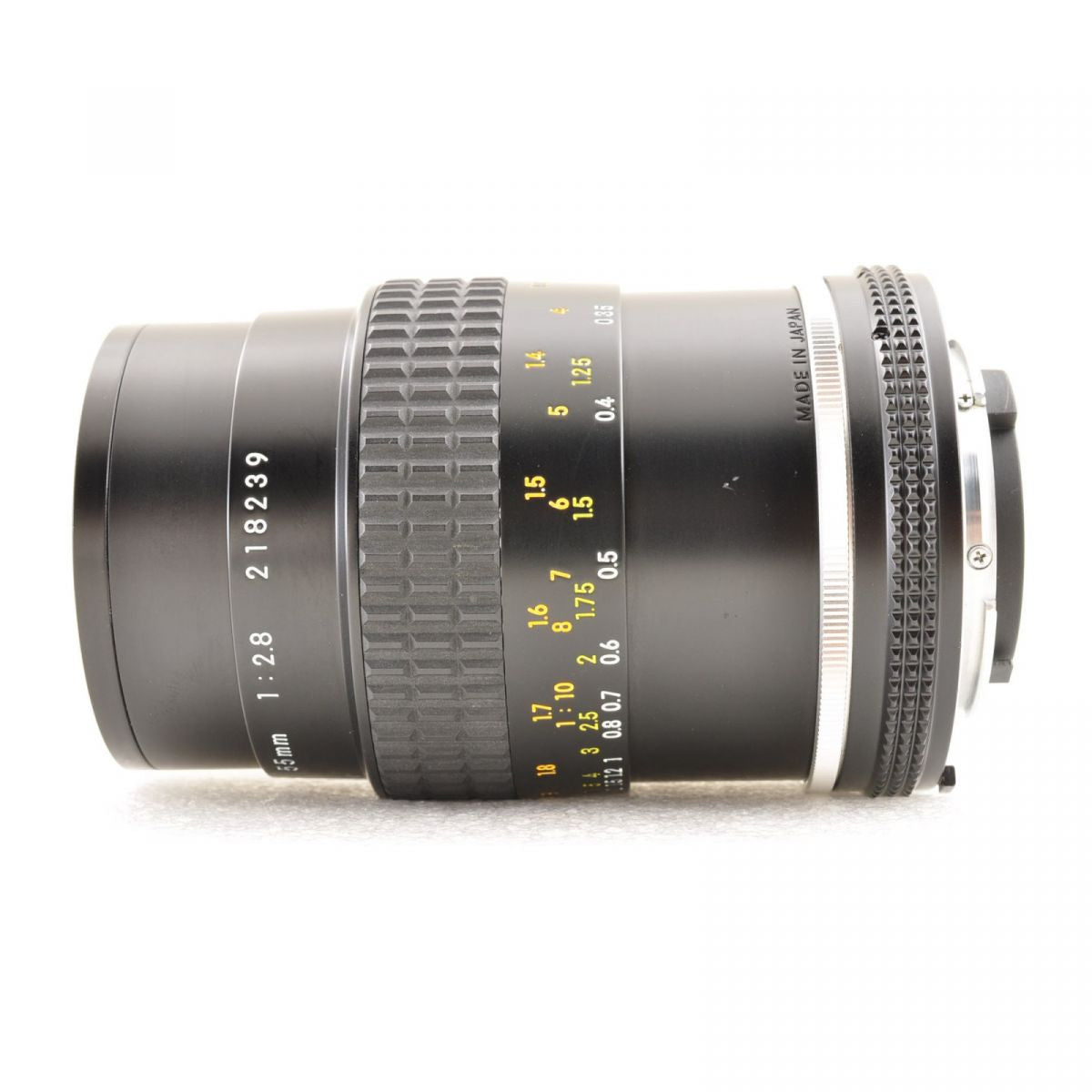 Nikon AIS Micro Nikkor 55mm f/2.8 Macro MF Ai-s Prime Lens *Near Mint* #4701