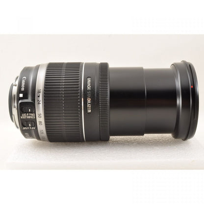 【中古】Canon EOS 50D 15.1MP デジタル 一眼レフカメラ+キャノン EF-S 18-200mm f3.5-5.6 IS AF 広角 望遠レンズ シャッター回数 : 約2291