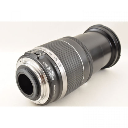 【中古】Canon EOS 50D 15.1MP デジタル 一眼レフカメラ+キャノン EF-S 18-200mm f3.5-5.6 IS AF 広角 望遠レンズ シャッター回数 : 約2291