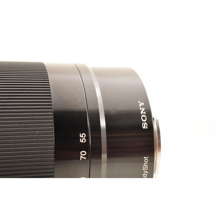 【中古】【 Sony E 55-210mm F4.5-6.3 OSS SEL55210 シルバー 望遠ズームレンズ 】 sony レンズ 望遠レンズ 望遠ズーム ズームレンズ Sony