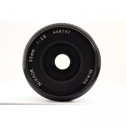 【中古】Nikon Ai NIKKOR 35mm F2.8  MF 広角単焦点レンズ