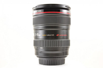 【中古】Canon  EF 24-105mm f4L IS USM　ズームレンズ