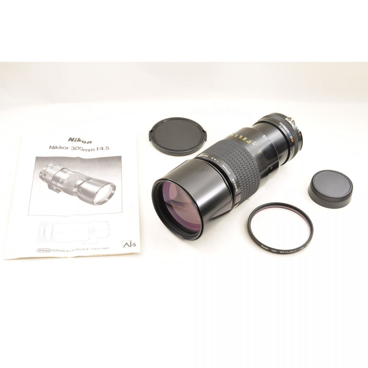 Nikon Ai-s Nikkor 300mm F/4.5 Telephoto MF AIS Prime Lens *Near Mint #4876