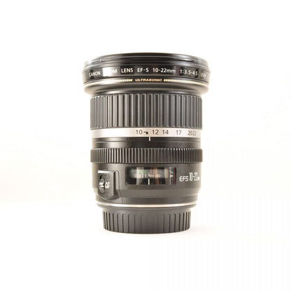 【中古】Canon EF-S 10-22mm F3.5-4.5 USM 超広角ズームレンズ フード