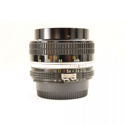 【中古】Nikon Ai 50mm f/1.4 単焦点 マニュアルレンズ