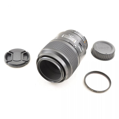 【中古】Nikon AF Micro-NIKKOR 105mm F2.8D マクロレンズ ニコン　単焦点レンズ フィルター