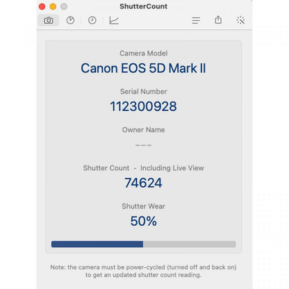 【中古】 Canon EOS 5D Mark II 21.1MP デジタル一眼レフカメラ フルサイズ