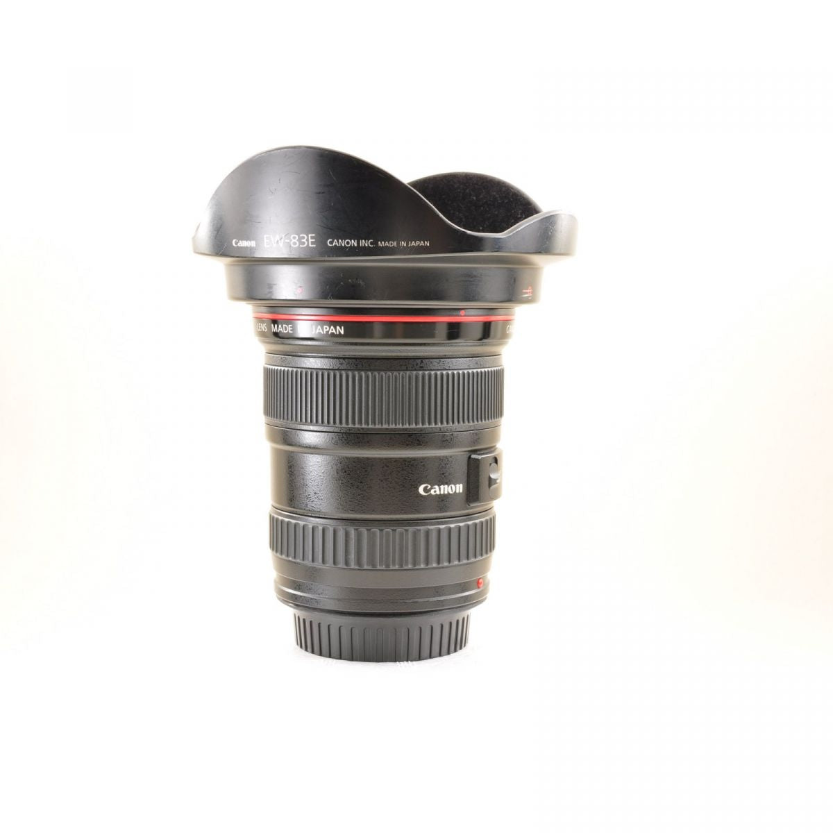 【中古】Canon EF 17-40mm F4L USM Canon EFマウント用 カメラ交換レンズ キヤノン , フード付き