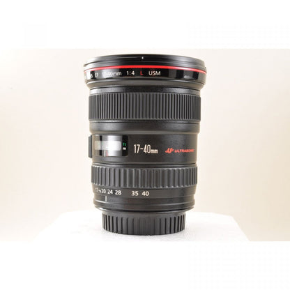 【中古】Canon EF 17-40mm f/4L USM Canon EFマウント用 キャノン カメラレンズ 交換レンズ