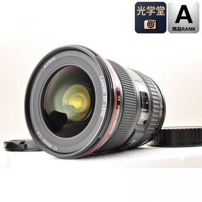 【中古】Canon EF 17-40mm f/4L USM Canon EFマウント用 キャノン カメラレンズ 交換レンズ