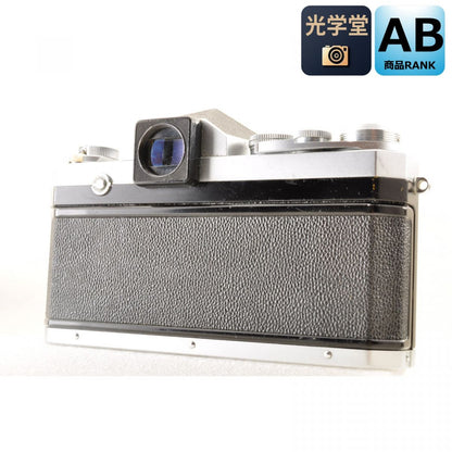Nikon F Eye Level Silver 35mm SLR Film Camera *Excellent+5* #4383