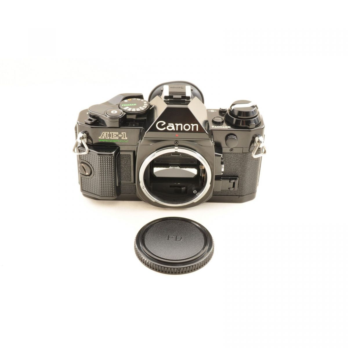 【中古】Canon AE-1 Program Black 35mmフィルム一眼レフカメラボディ
