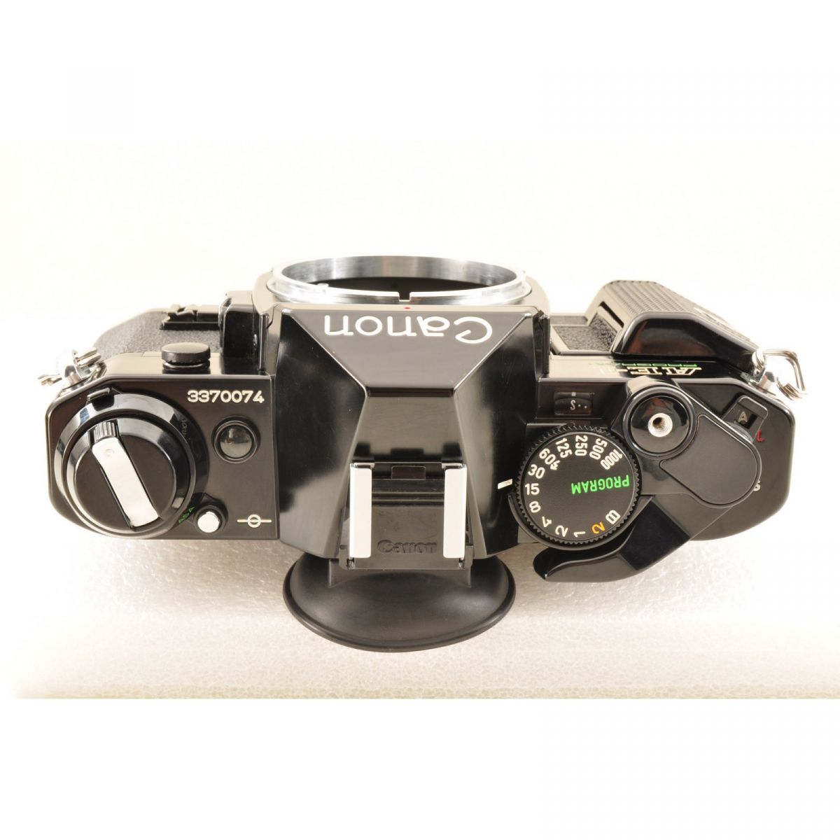 【中古】Canon AE-1 Program Black 35mmフィルム一眼レフカメラボディ