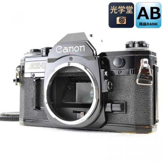 【中古】Canon AE-1 Black フィルムカメラ ボディ 一眼レフ ブラック