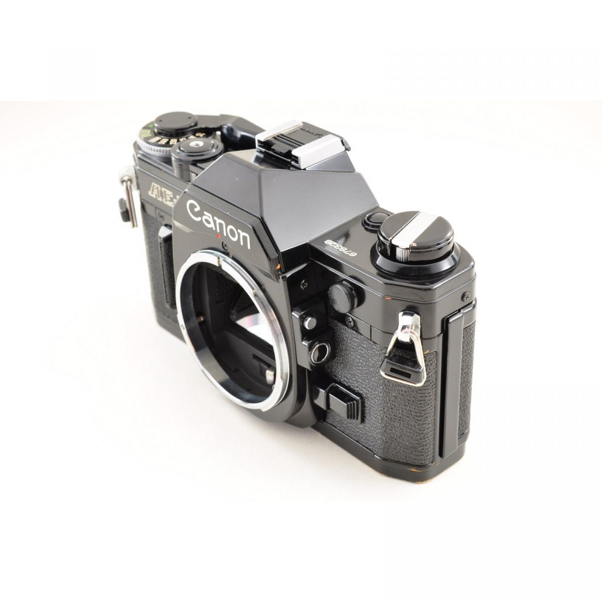 【中古】Canon AE-1 Black フィルムカメラ ボディ 一眼レフ ブラック