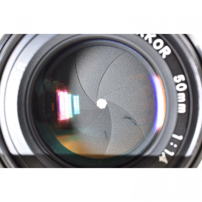 【中古】Nikon AI-S NIKKOR 50mm f/1.4 MF単焦点レンズ