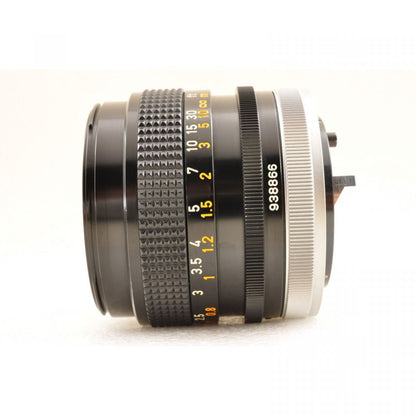 【中古】Canon AE-1 シルバーフィルムカメラ + FD 50mm F1.4 S.S.C. 単焦点レンズ