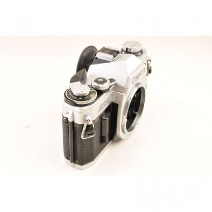 【中古】Canon AE-1 シルバーフィルムカメラ + FD 50mm F1.4 S.S.C. 単焦点レンズ