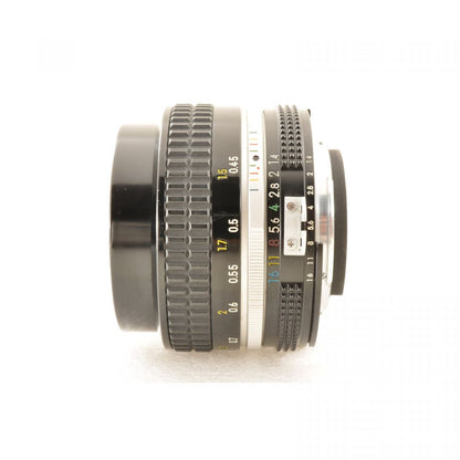 【中古】Nikon FE ブラック フィルムカメラ + Ai NIKKOR 50mm F1.4 単焦点レンズ セット