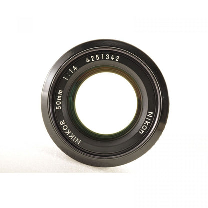 【中古】Nikon FE ブラック フィルムカメラ + Ai NIKKOR 50mm F1.4 単焦点レンズ セット