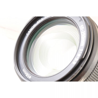 【中古】Canon EF-S 55-250mm F4-5.6 IS 手ブレ補正付 望遠ズームレンズ
