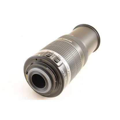 【中古】Canon EF-S 55-250mm F4-5.6 IS 手ブレ補正付 望遠ズームレンズ