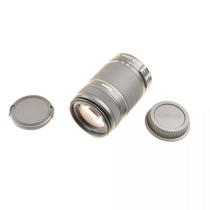 【中古】Canon EF-S 55-250mm F4-5.6 IS 望遠ズームレンズ 第2世代