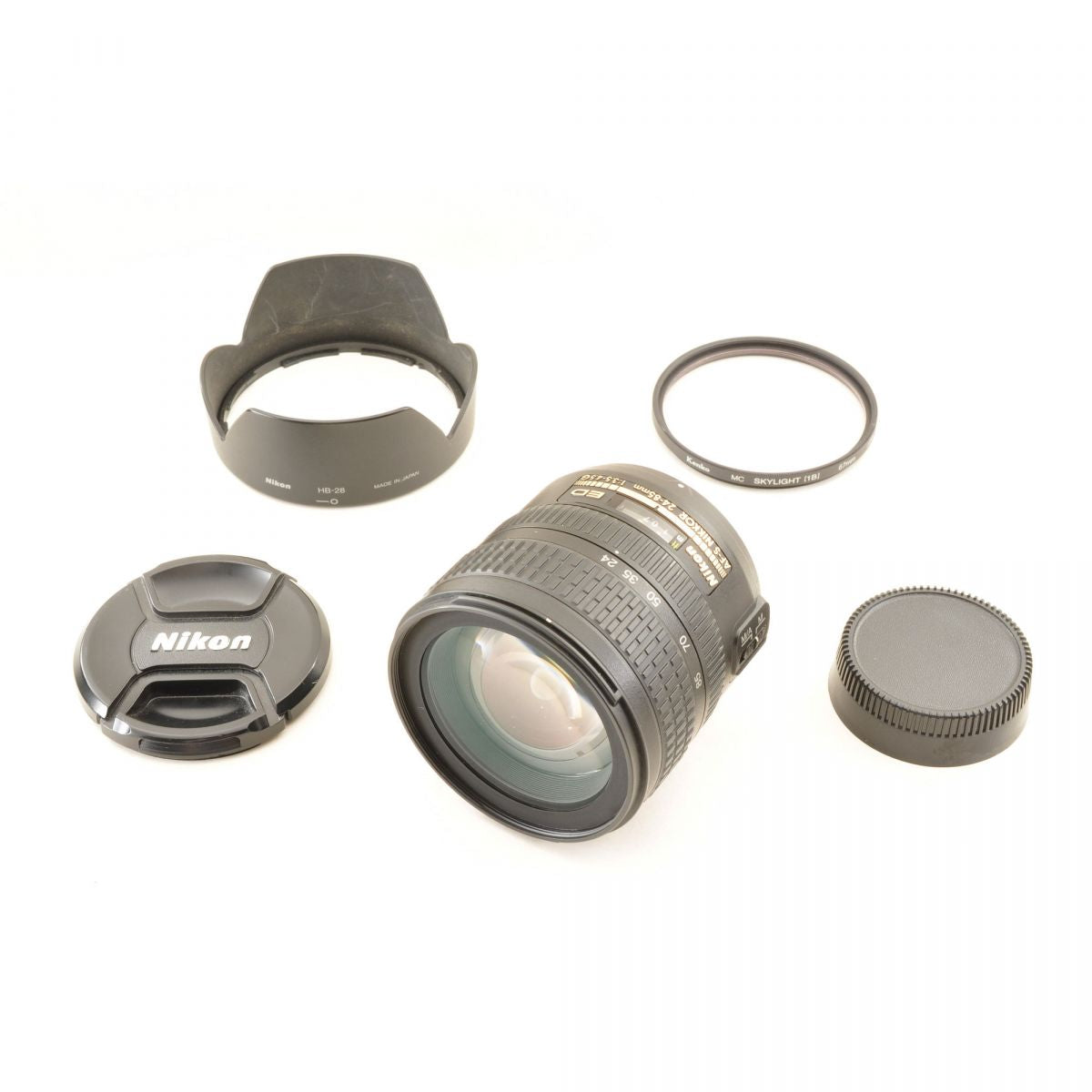 【中古】Nikon AF-S 24-85mm F3.5-4.5 G ED ニッコール ズームレンズ フード