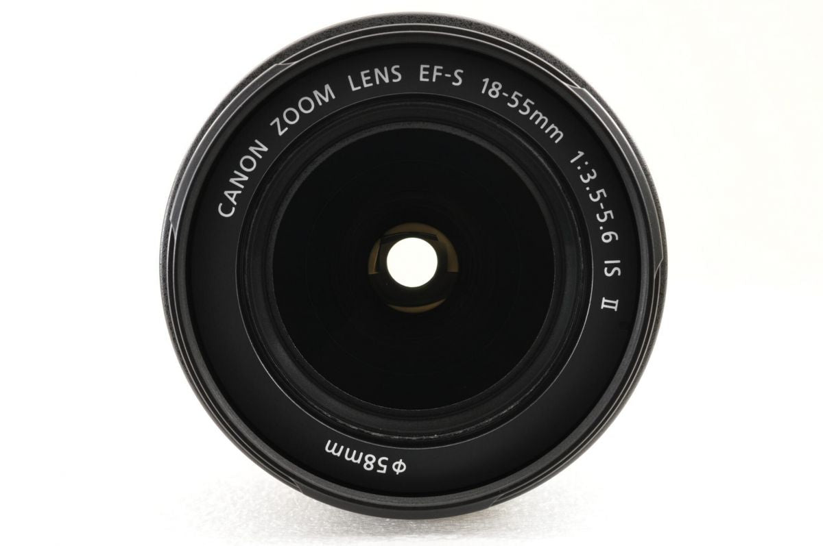 【中古】Canon EF-S 18-55mm F3.5-5.6 IS II 手振れ補正付 標準ズームレンズ