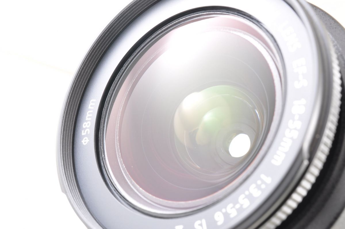 【中古】Canon EF-S 18-55mm F3.5-5.6 IS II 手振れ補正付 標準ズームレンズ
