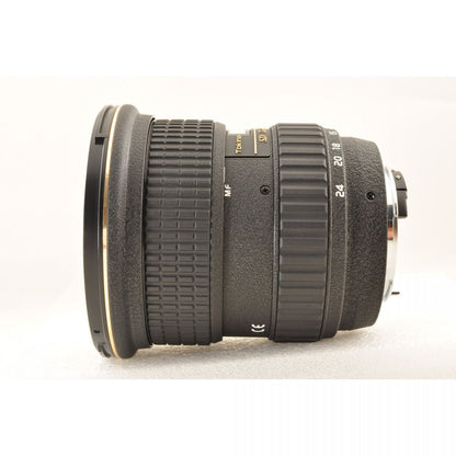 【中古】Tokina AF 12-24mm F4 AT-X Pro DX 超広角ズームレンズ Nikon Fマウント BOX