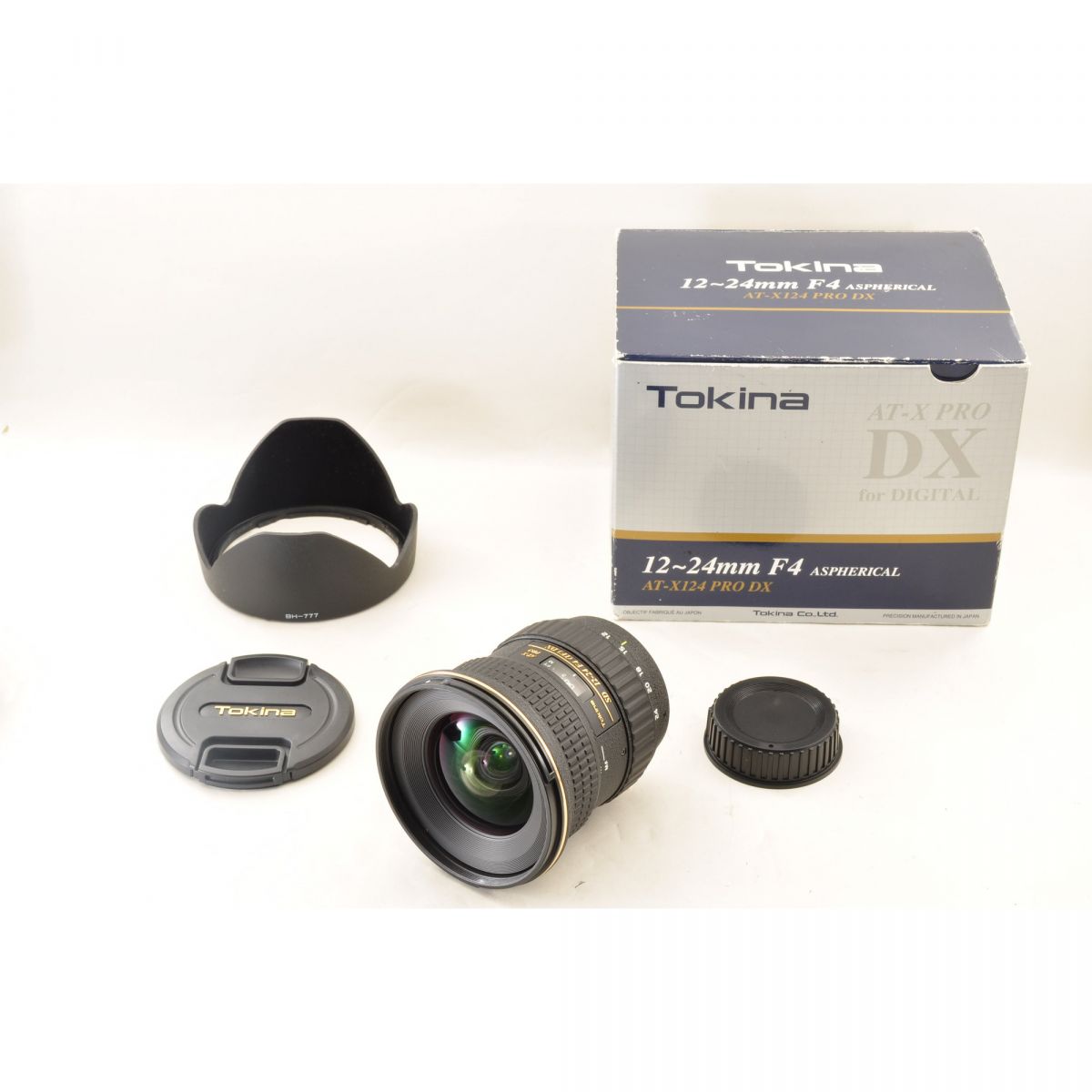 【中古】Tokina AF 12-24mm F4 AT-X Pro DX 超広角ズームレンズ Nikon Fマウント BOX
