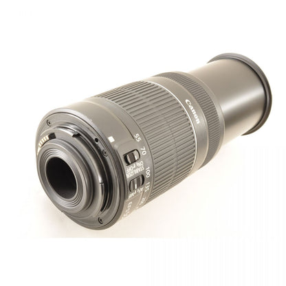 【中古】Canon EF-S 55-250mm F4-5.6 IS II 望遠ズームレンズ