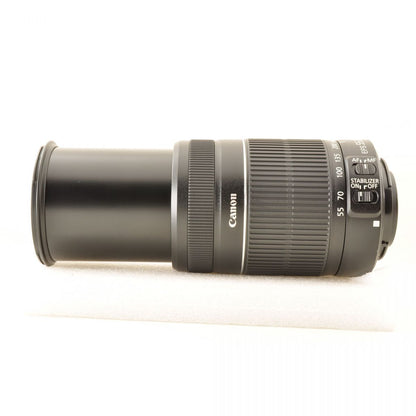 【中古】Canon EF-S 55-250mm F4-5.6 IS II 望遠ズームレンズ