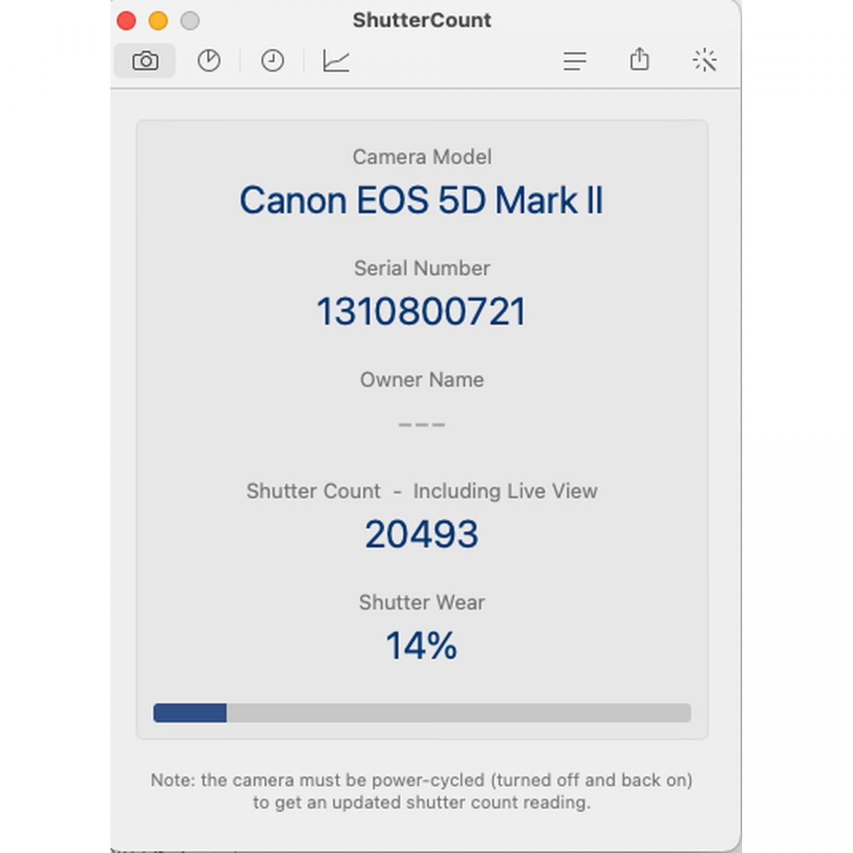 【中古】Canon EOS 5D Mark II ボディ デジタル一眼レフ キヤノン シャッター約20500ショット CF 16GB