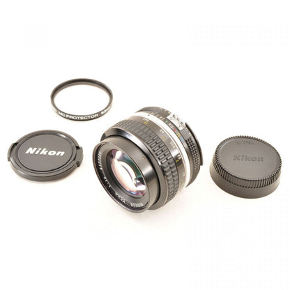 【中古】Nikon Ai NIKKOR 50mm f/1.4 標準MF単焦点レンズ