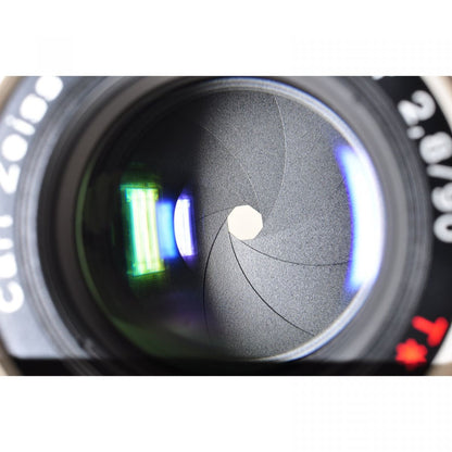 【中古】CONTAX G1 G2用 Carl Zeiss Sonnar 90mm F2.8 T* 単焦点レンズ , フード付き