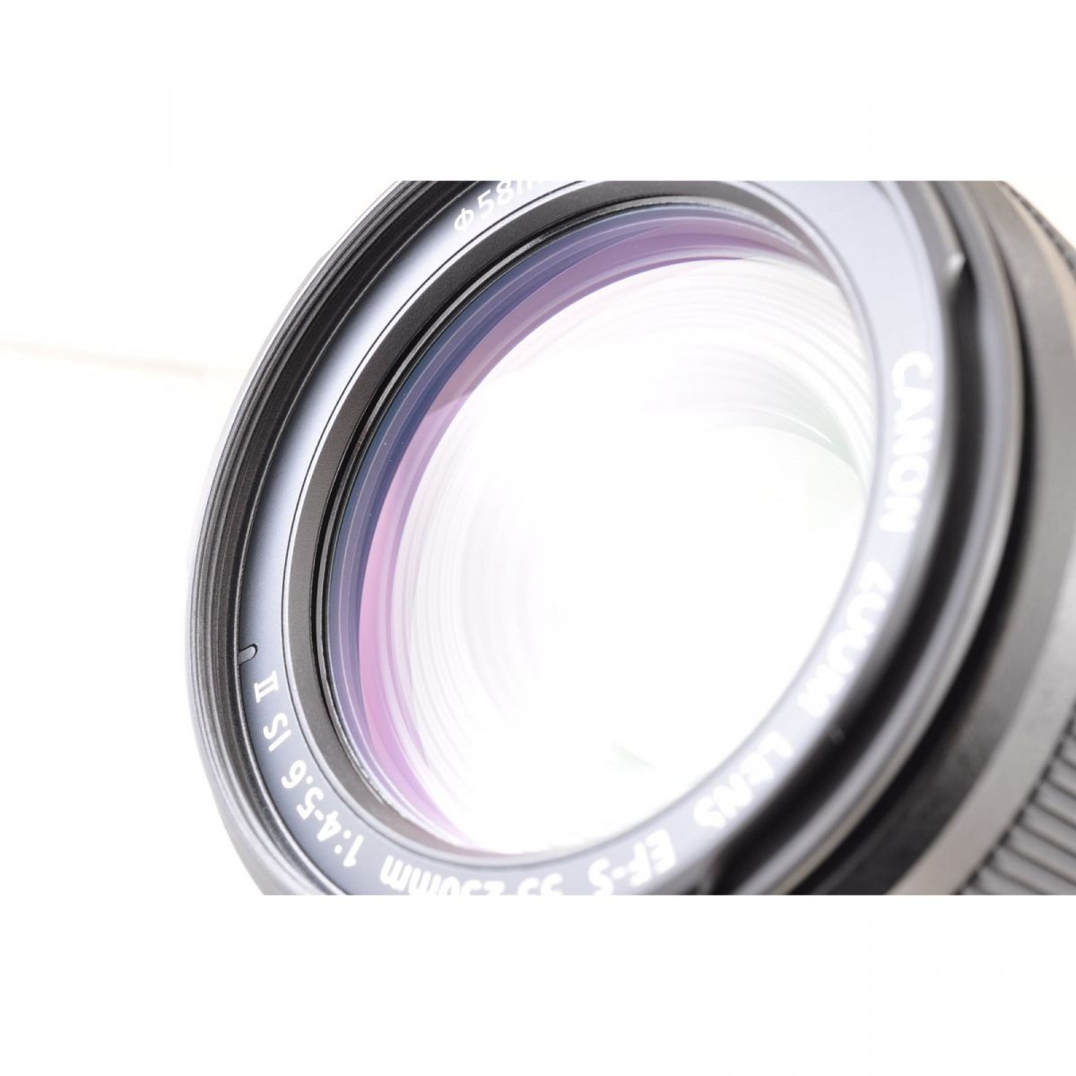 【中古】Canon EF-S 55-250mm f/4-5.6 IS II 望遠 ズームレンズ