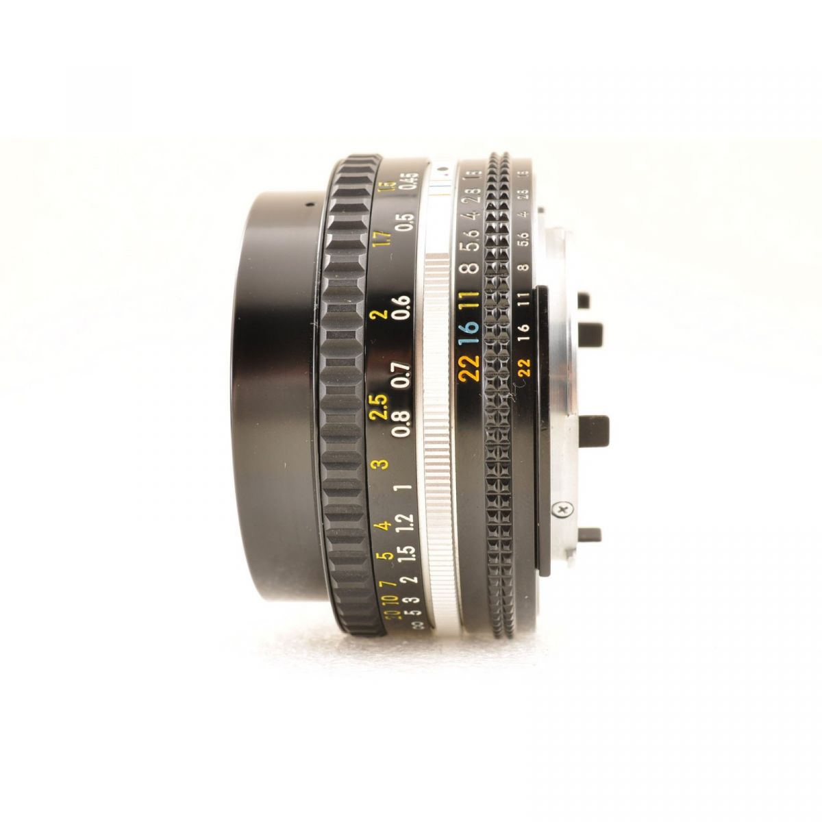 【中古】Nikon Nikkor AI-S 50mm f/1.8 パンケーキ MF単焦点レンズ