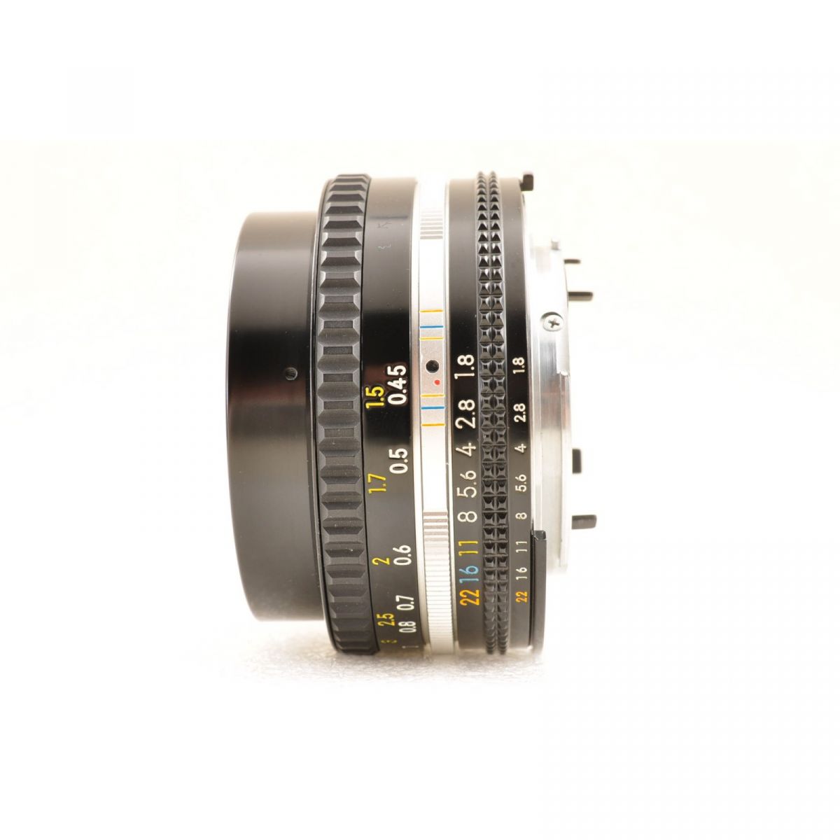 【中古】Nikon Nikkor AI-S 50mm f/1.8 パンケーキ MF単焦点レンズ