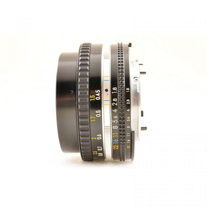 【中古】Nikon Nikkor AI-S 50mm f/1.8 パンケーキ MF単焦点レンズ