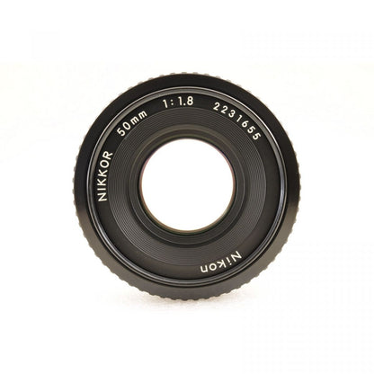 【中古】Nikon Nikkor AI-S 50mm f/1.8 パンケーキ MF単焦点レンズ