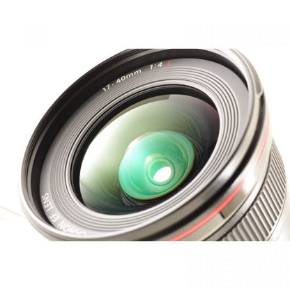 【中古】Canon EF 17-40mm f/4 L USM Lレンズ 超広角ズームレンズ