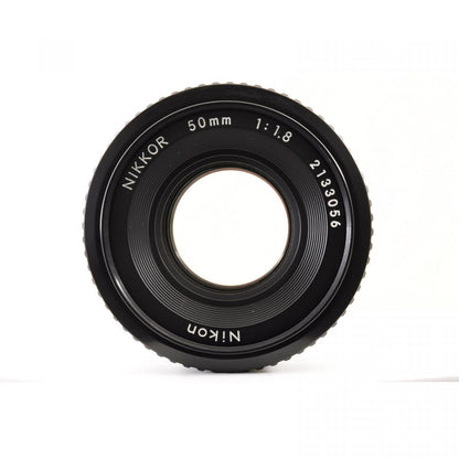 【中古】Nikon Nikkor AI-S 50mm F1.8 パンケーキMF単焦点レンズ