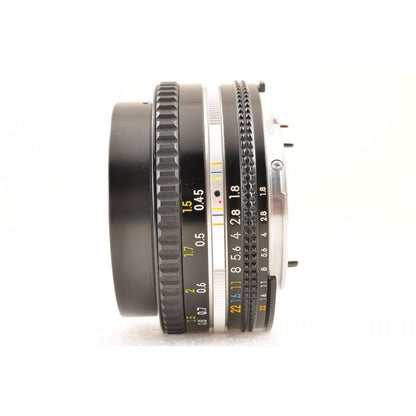 【中古】Nikon Nikkor AI-S 50mm F1.8 パンケーキMF単焦点レンズ