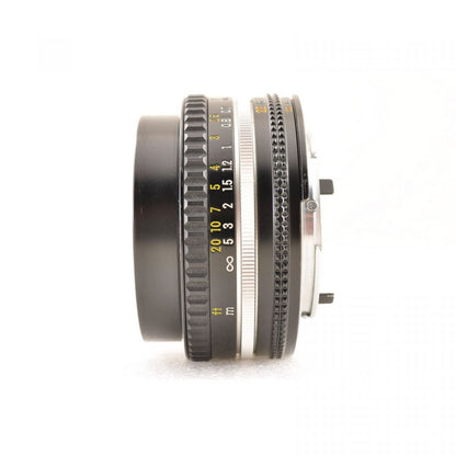 【中古】Nikon Nikkor AI-S 50mm F1.8 パンケーキMF単焦点レンズ