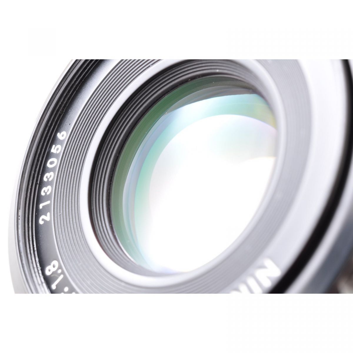 【中古】Nikon Nikkor AI-S 50mm F1.8 パンケーキMF単焦点レンズ