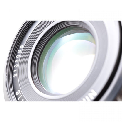 【中古】Nikon Nikkor AI-S 50mm F1.8 パンケーキMF単焦点レンズ